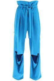 AWAKE MODE WIDE-LEG PANTS WITH CUT OUTS Baltini at Baltini